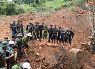 glissements de terrain Vietnam