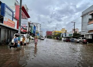 inondation Vientiane