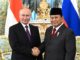 Poutine et Prabowo