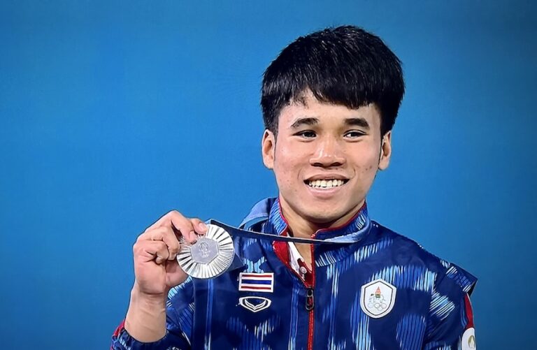 THAÏLANDE – FRANCE : L’haltérophile Silachai Teerapong, médaille d’argent au JO de Paris
