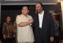 Surya Paloh et Prabowo Subianto