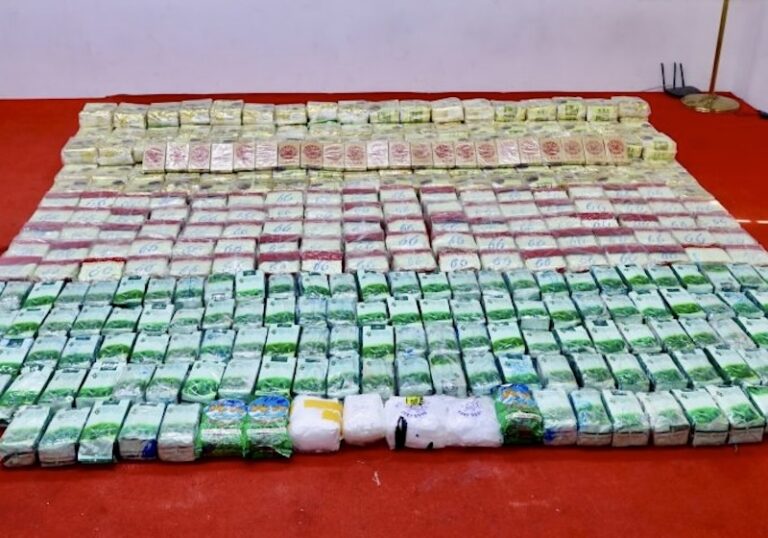 CAMBODGE – DROGUE : Près de 400 kilos de stupéfiants saisis