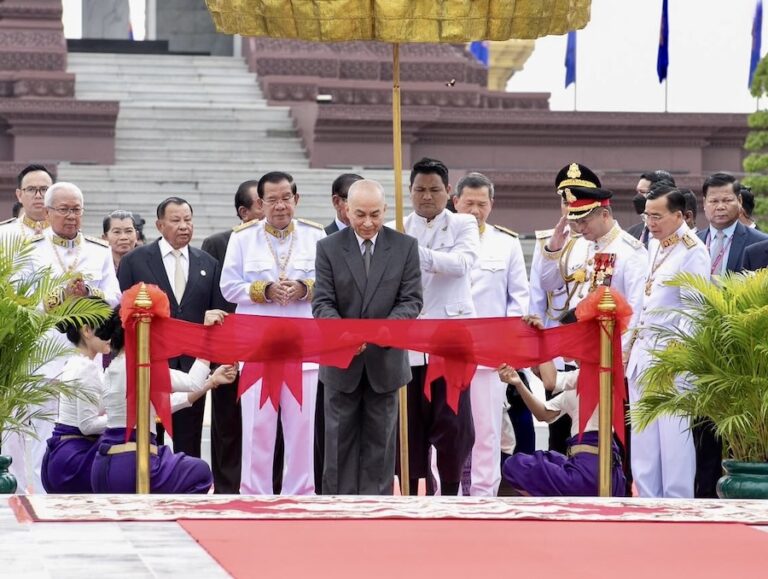 CAMBODGE – SOCIÉTÉ : Inauguration d’un nouveau monument à Phnom Penh