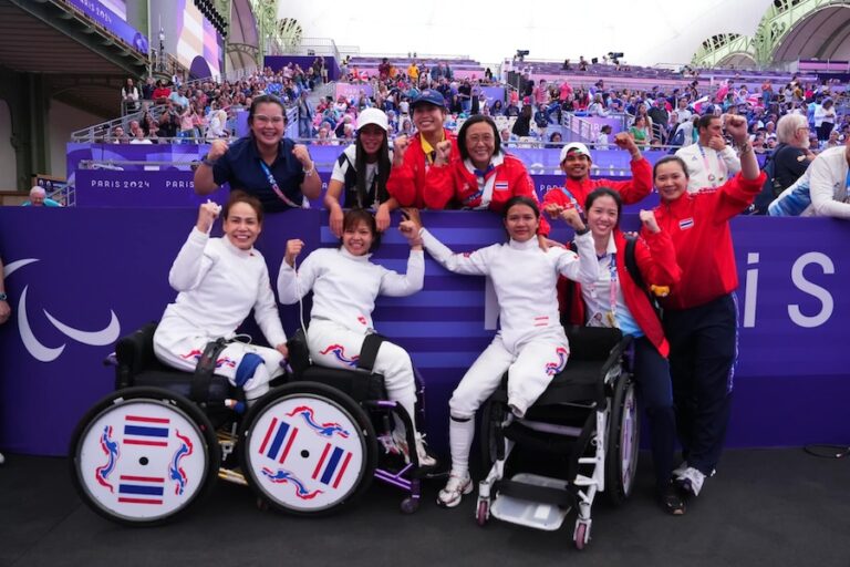 THAÏLANDE – JEUX PARALYMPIQUES : Le royaume rafle le bronze en escrime fauteuil féminin