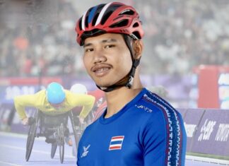 THAÏLANDE – JEUX PARALYMPIQUES : Paeng-Nuea Athiwat, vice-champion paralympique du 400m T54