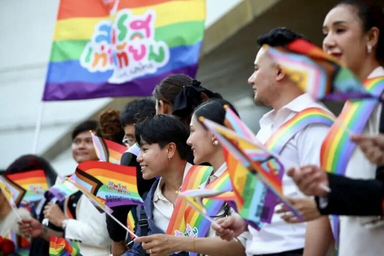 THAÏLANDE – SOCIÉTÉ : Entrée en vigueur du mariage homosexuel en janvier 2025