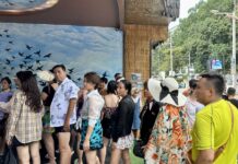 Touristes en Thailande