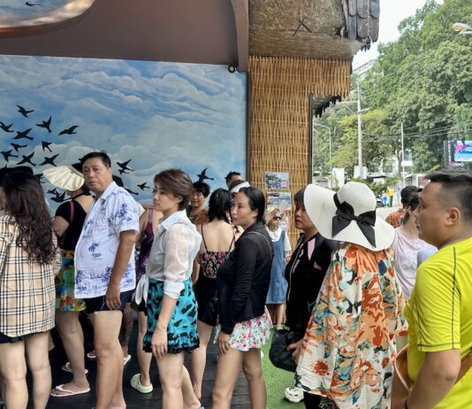 Touristes en Thailande