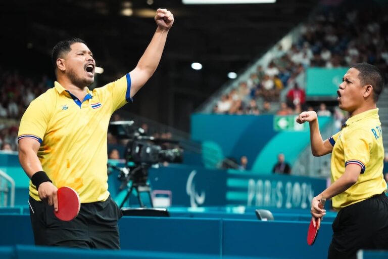 THAÏLANDE – JEUX PARALYMPIQUES : Une médaille d’argent scintillante au para tennis de table