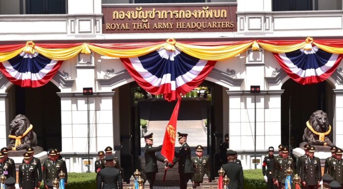 THAÏLANDE – DÉFENSE : Un nouveau chef pour l’armée Thaïlandaise
