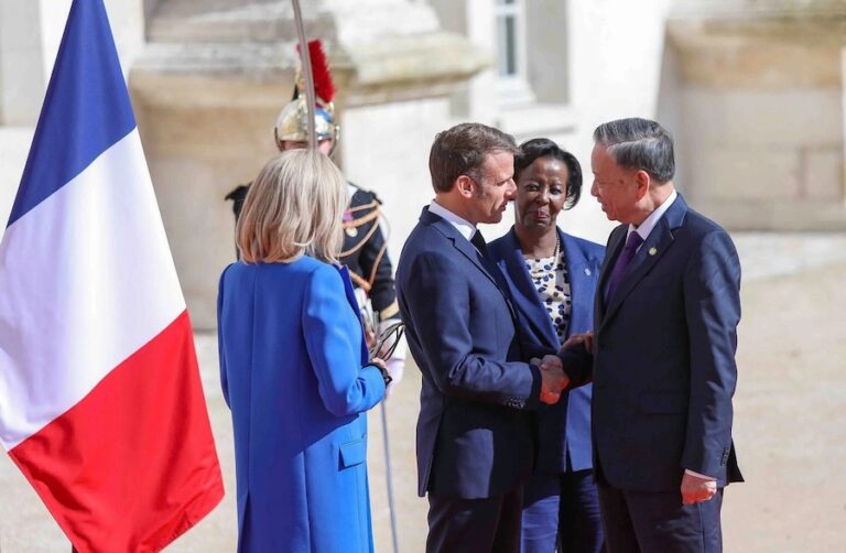 VIETNAM – FRANCE : Signature d’un partenariat stratégique entre les deux pays