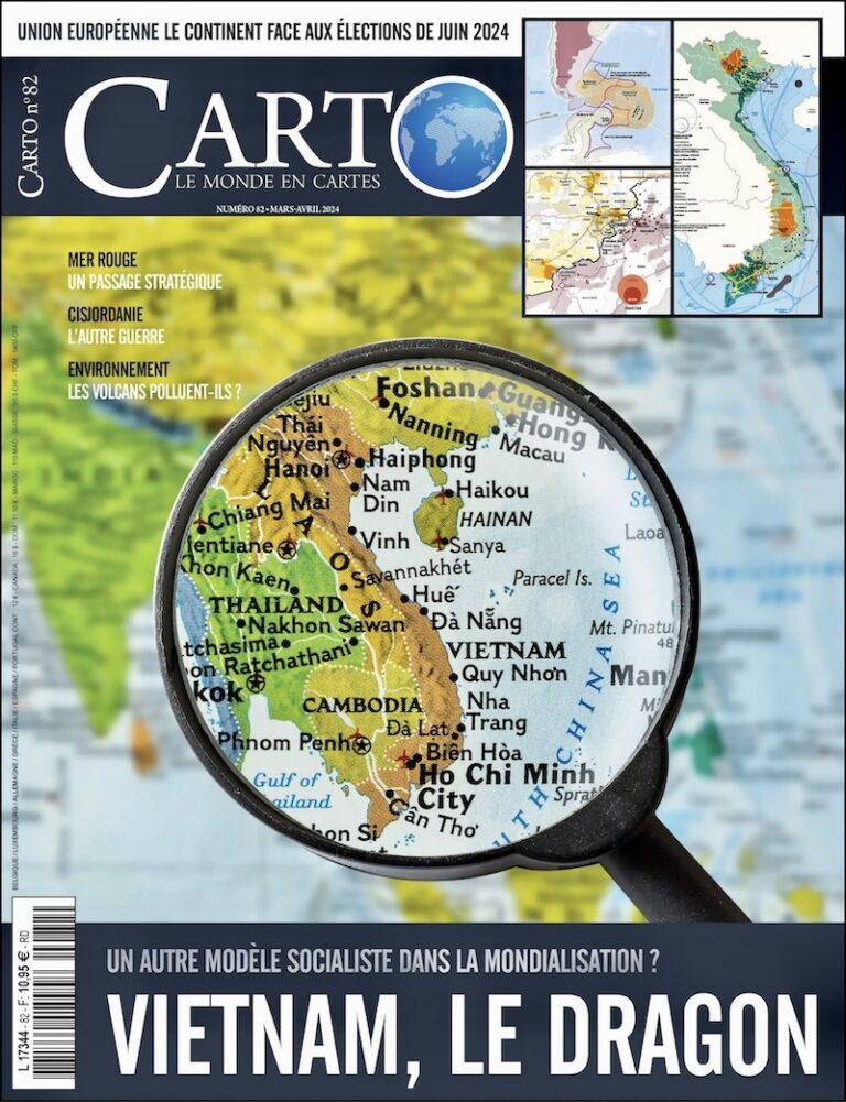 VIETNAM – PRESSE : Ne ratez pas la revue Carto consacrée au Vietnam