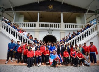 sportifs thaïlandais JO Paris ambassade