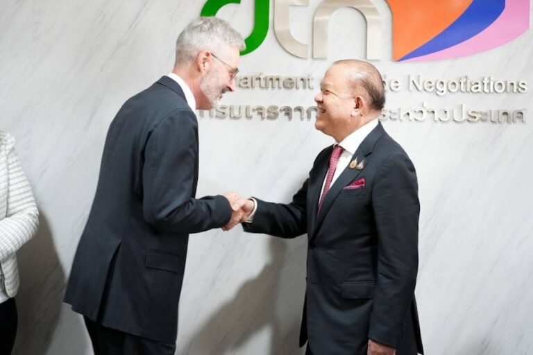THAÏLANDE – ÉCONOMIE : Un accord de libre-échange historique avec l’AELE