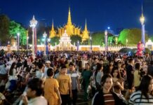 Festival de l'eau Cambodge
