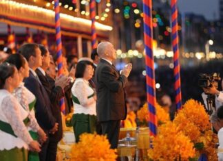 Fête de l'eau Cambodge