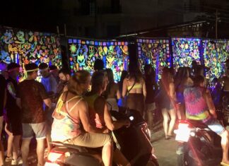 Koh Phangan touristes
