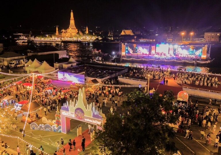BANGKOK – FESTIVAL : Vijit Chao Phraya 2024 : La cité des anges s’illumine