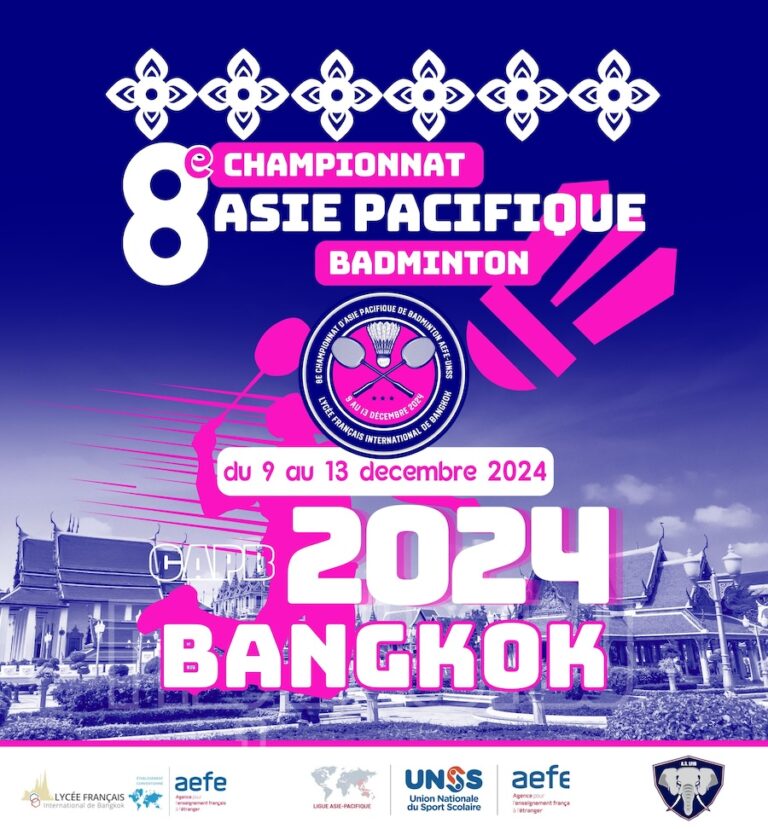 THAÏLANDE – COMMUNAUTÉ : Le LFIB, au cœur du badminton en Asie-Pacifique