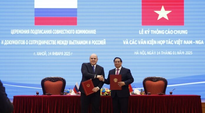 VIETNAM – RUSSIE : Entre Hanoï et Moscou, une lune de miel économique