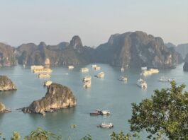 baie d'halong au Vietnam
