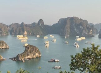 baie d'halong au Vietnam
