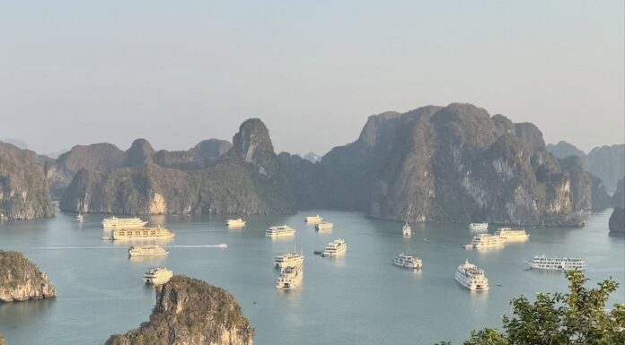 baie d'halong au Vietnam