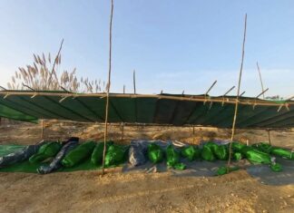 Bombardements aériens en Birmanie