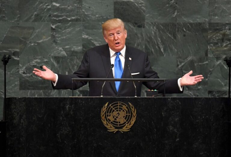 ASIE – GÉOPOLITIQUE : Trump et les Nations unies, l’explosion programmée ?