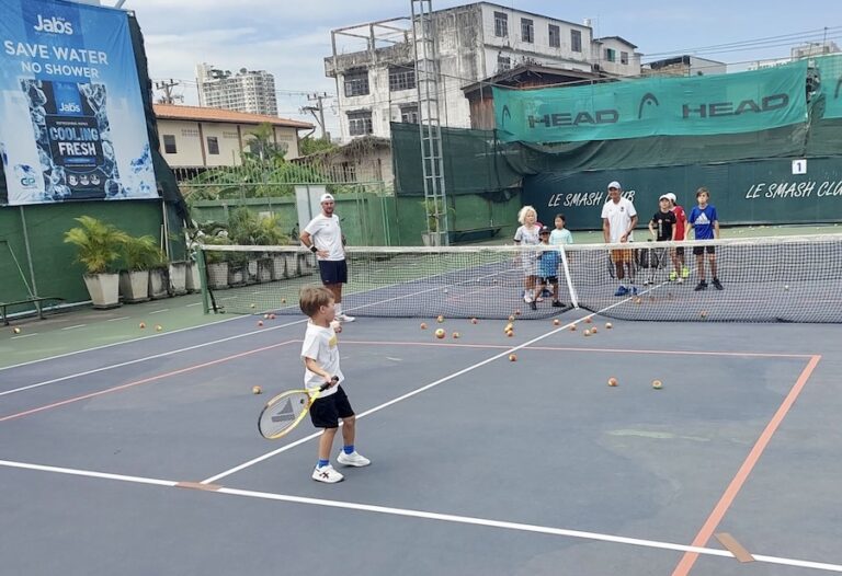 BANGKOK – SPORT : Vacances de février, le Smash Club propose des stages de tennis pour les enfants