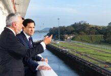 canal Panama visite de Rubio