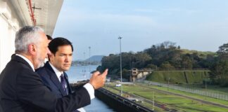 canal Panama visite de Rubio
