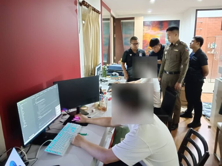 THAÏLANDE – SOCIÉTÉ : Un réseau chinois de sites de jeux d’argent démantelé à Bangkok