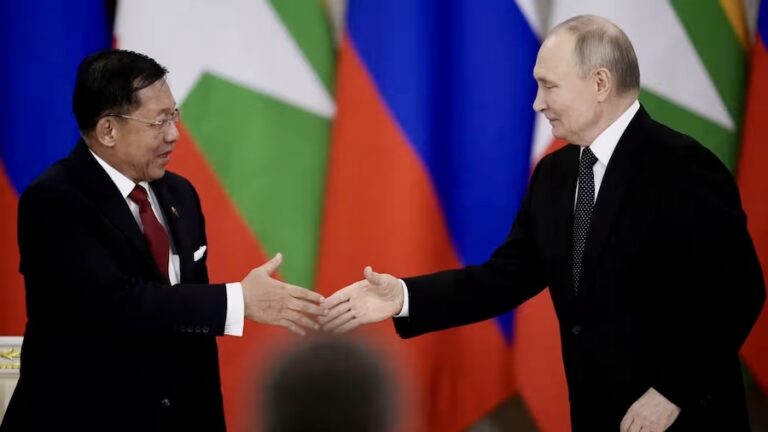 BIRMANIE – RUSSIE : Min Aung Hlaing en visite au Kremlin pour sceller de nouveaux accords