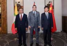 réunion tripartite Birmanie, Thaïlande Chine