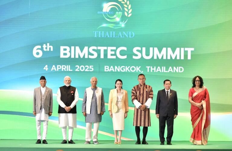 BIRMANIE – DIPLOMATIE : Min Aung Hlaing plaide pour des échanges commerciaux en monnaies locales au sommet de la BIMSTEC