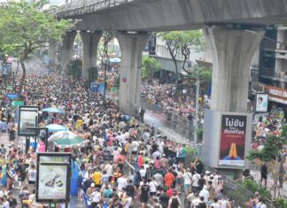 Bangkok silom Songran