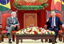 Luiz Inácio Lula da Silva au vietnam