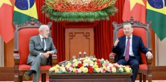 Luiz Inácio Lula da Silva au vietnam