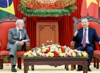Luiz Inácio Lula da Silva au vietnam