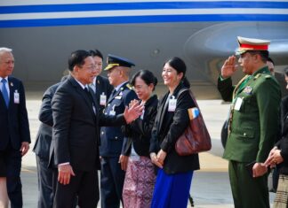 Min Aung Hlaing Bangkok