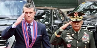 Romeo Brawner et Pete Hegseth