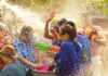 Songkran festivités