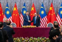 Xi Jinping et Ibrahim Anwar