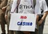 Manifestation contre les casinos