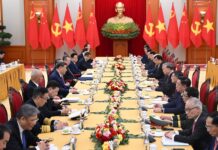 meeting Chine Vietnam le 14 avril