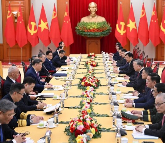 meeting Chine Vietnam le 14 avril