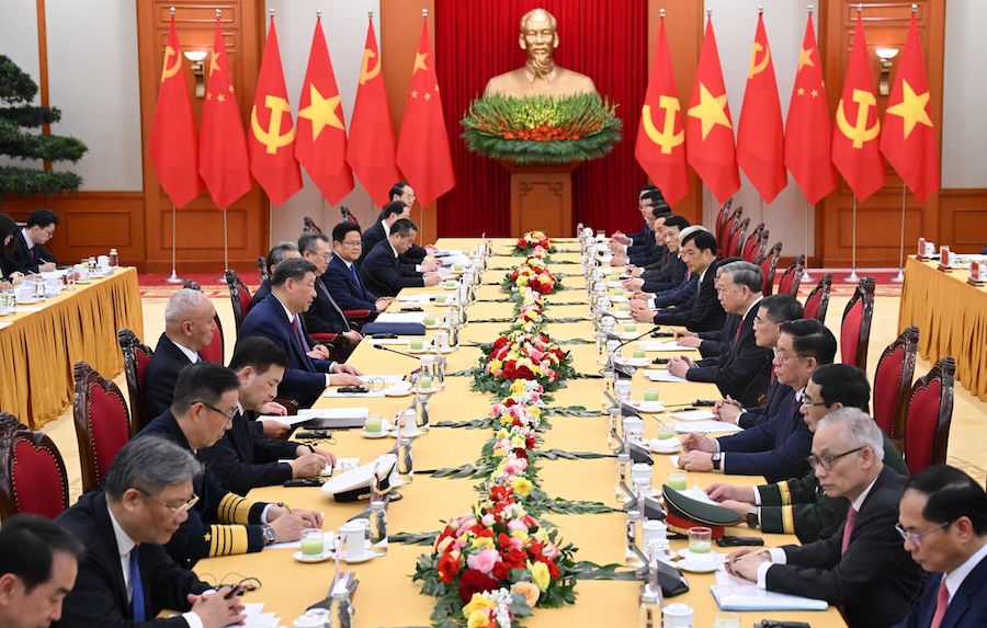 meeting Chine Vietnam le 14 avril