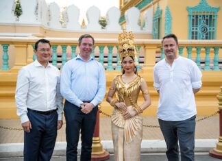 Guillaume de Luxembourg au Cambodge