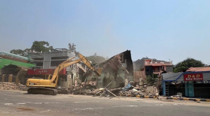 BIRMANIE – SÉISME : Le tremblement de terre « Mandalay », le nom qui masque la réalité reconstruction séisme Birmanie